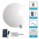 Large Fullmoon Solar Ball RGB color with Solar Panel & remote Control - 7Pandas Australia