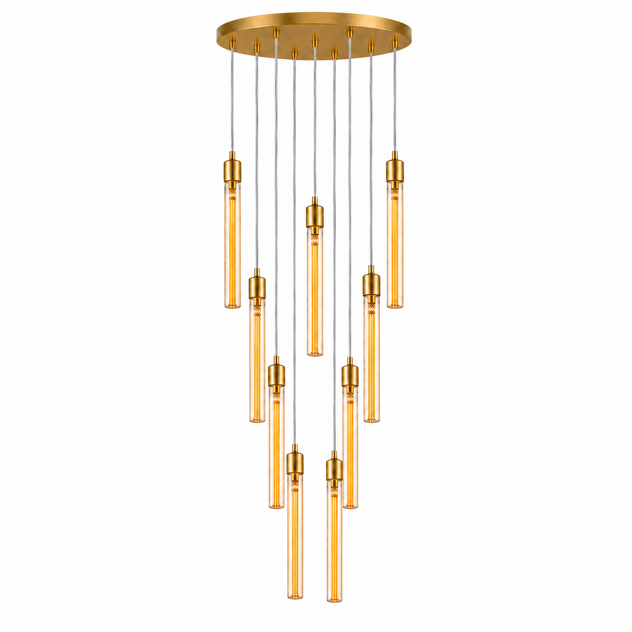 CHIARA Modern LED Chandelier Pendant Light Dimmable Dinning Room Staircase - 7Pandas Australia