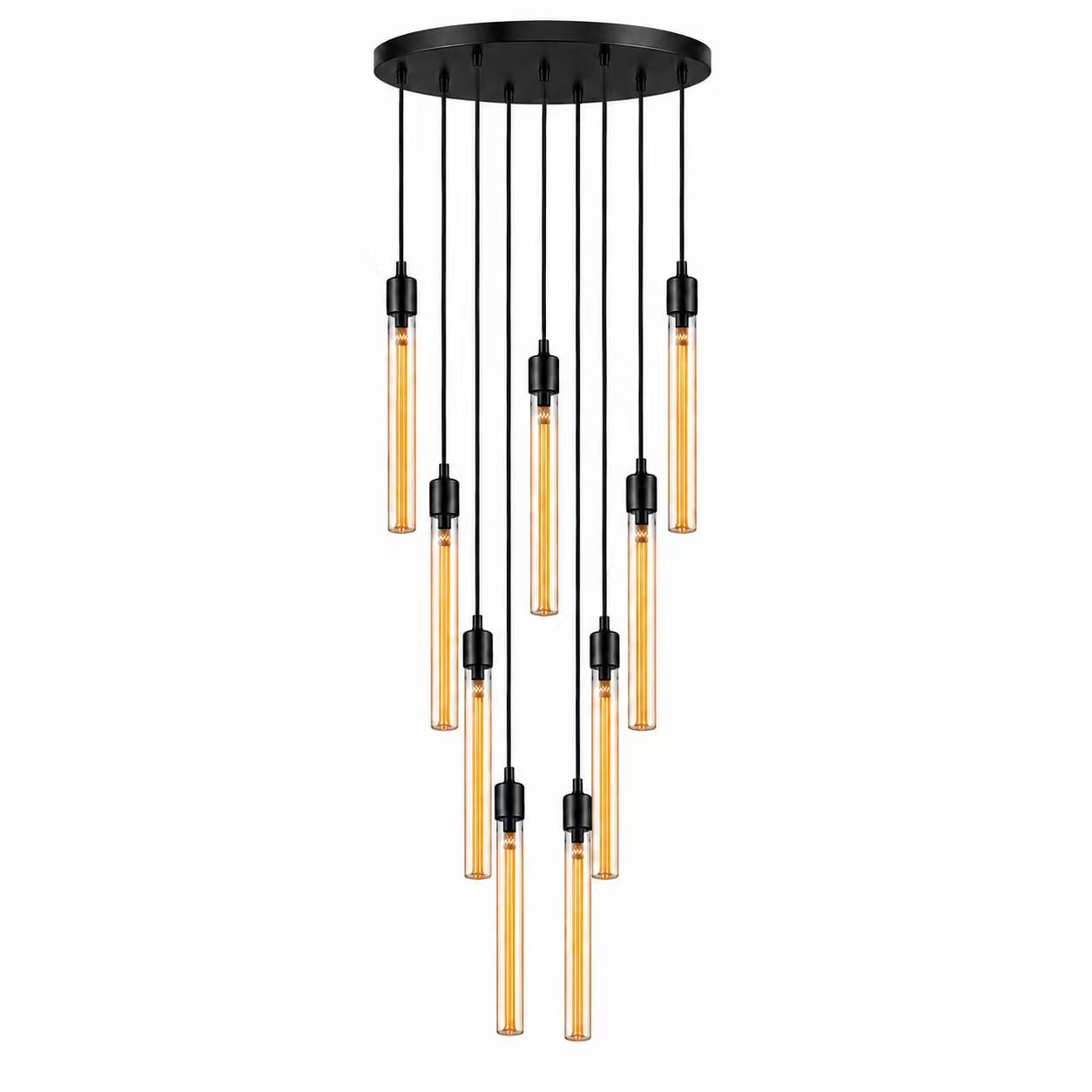 CHIARA Modern LED Chandelier Pendant Light Dimmable Dinning Room Staircase - 7Pandas Australia