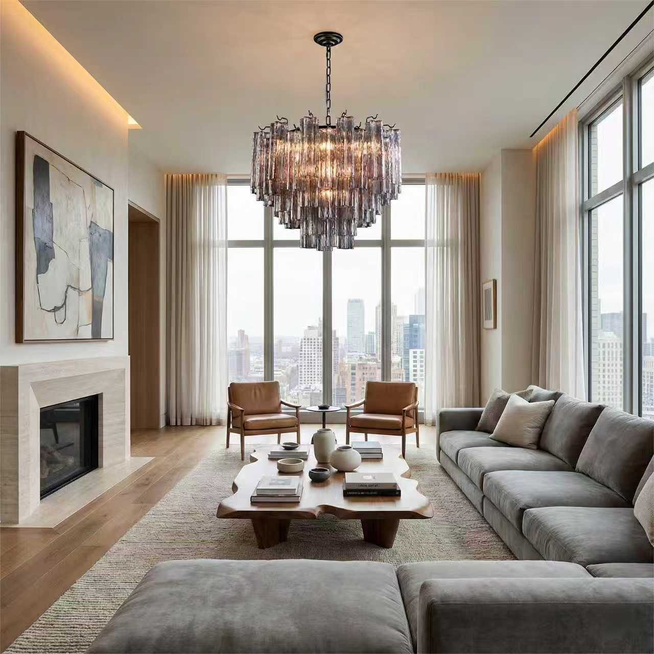 ANETTA Crystal Hand Craft Glass Chandelier Light fixture for Bedroom Dinning Table E14 - 7Pandas Australia