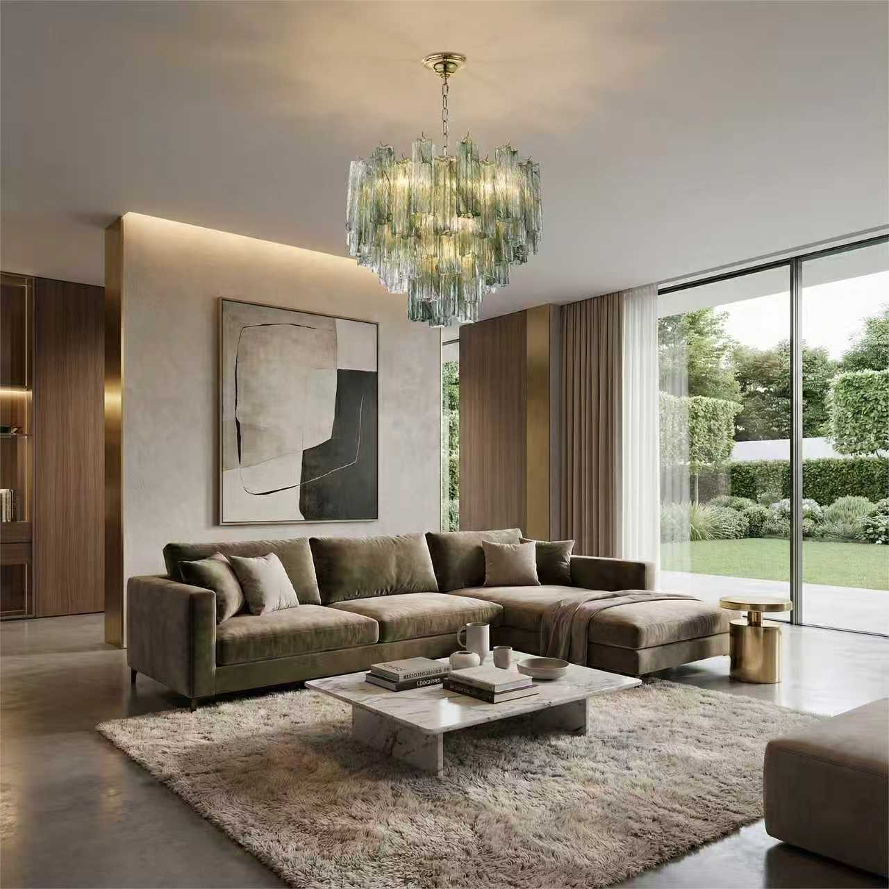 ANETTA Crystal Hand Craft Glass Chandelier Light fixture for Bedroom Dinning Table E14 - 7Pandas Australia