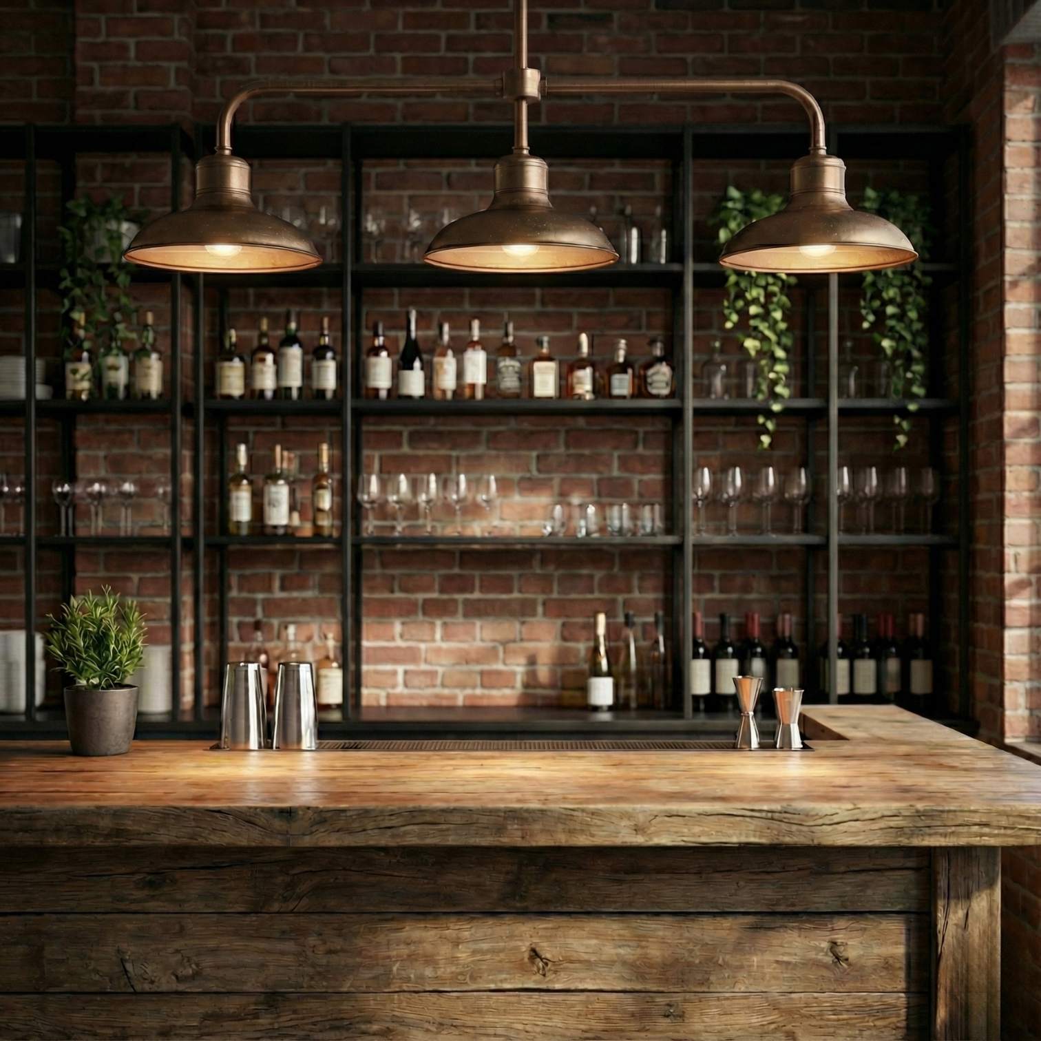 Florence Aged Solid Copper Italian Industrial Style Antique Pendant Light - 7Pandas Australia