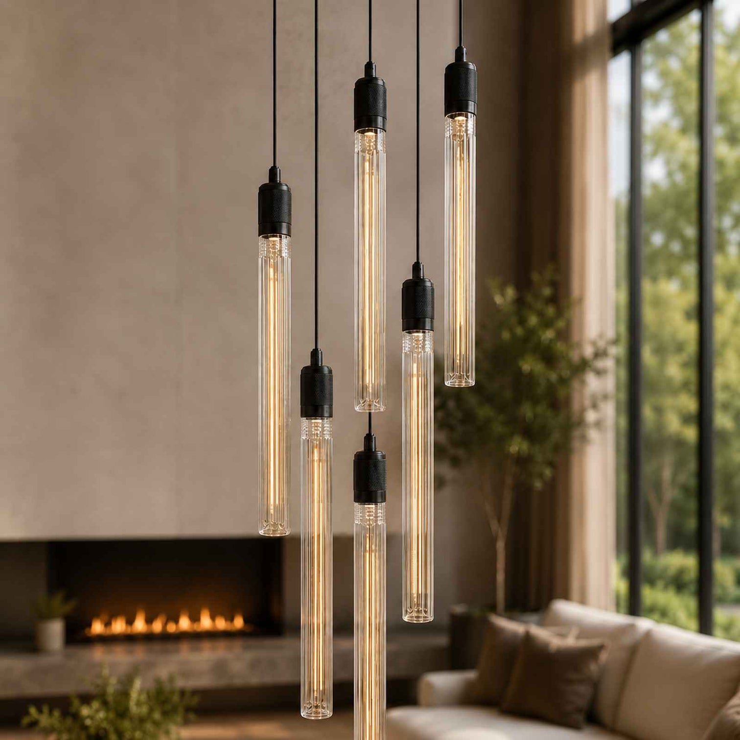 CHIARA Modern LED Chandelier Pendant Light Dimmable Dinning Room Staircase - 7Pandas Australia