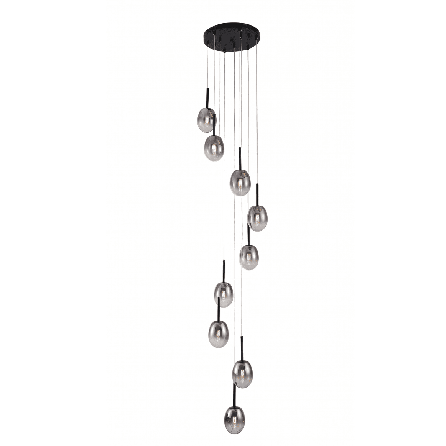 HERA LED Staircase Pendant Chandelier Lights Multi-Light Glass Fixture Dimmable - 7Pandas Australia