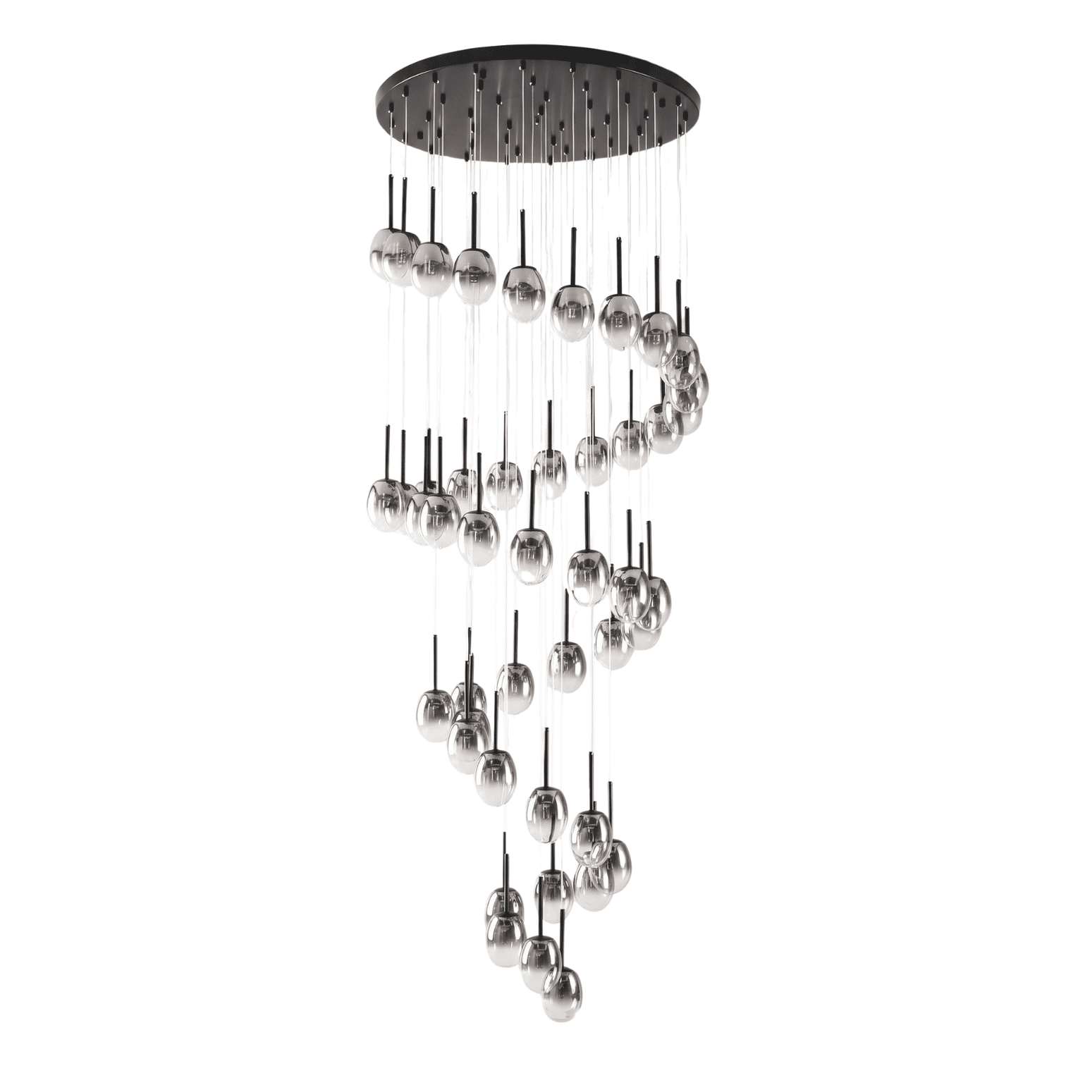 HERA LED Staircase Pendant Chandelier Lights Multi-Light Glass Fixture Dimmable - 7Pandas Australia
