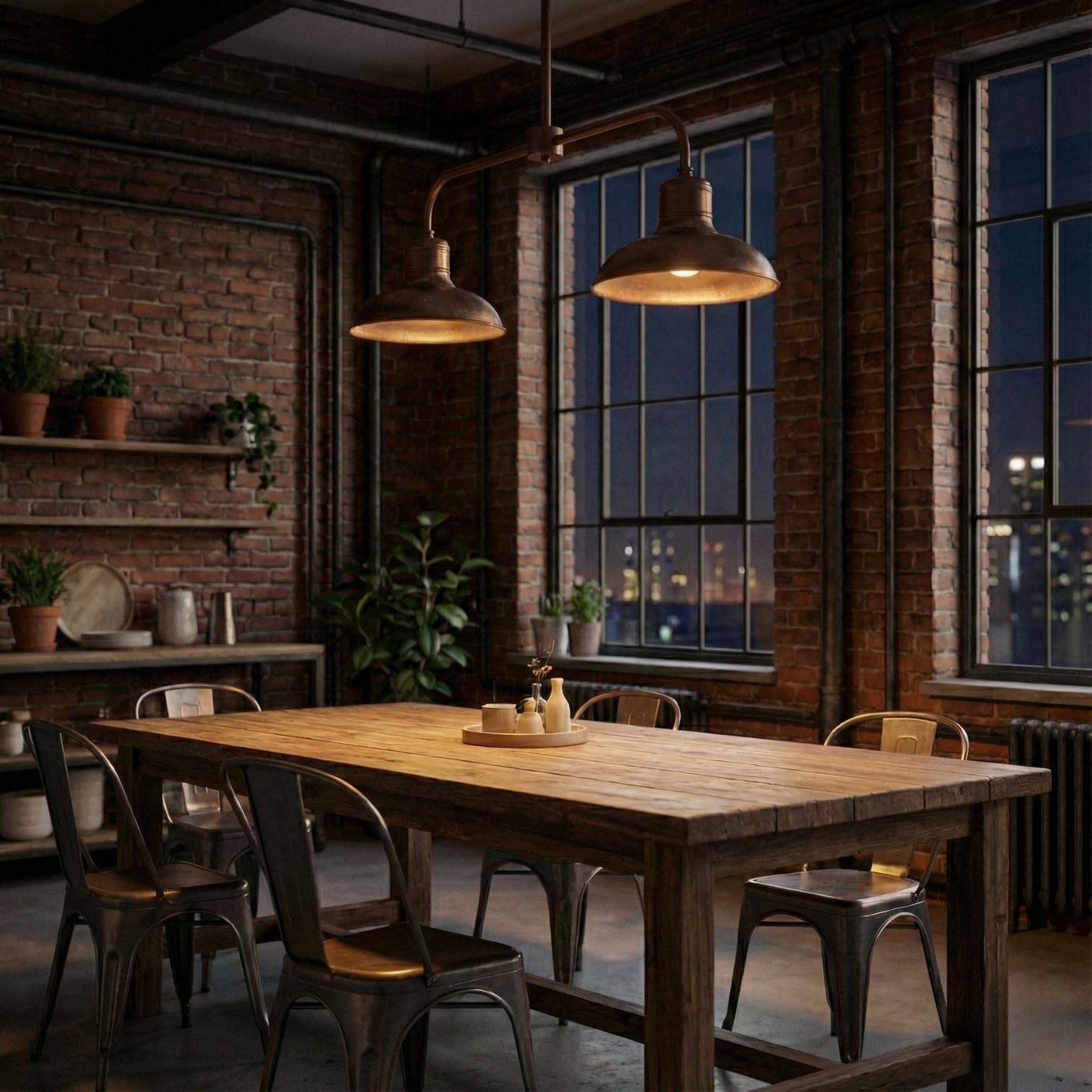 Florence Aged Solid Copper Italian Industrial Style Antique Pendant Light - 7Pandas Australia