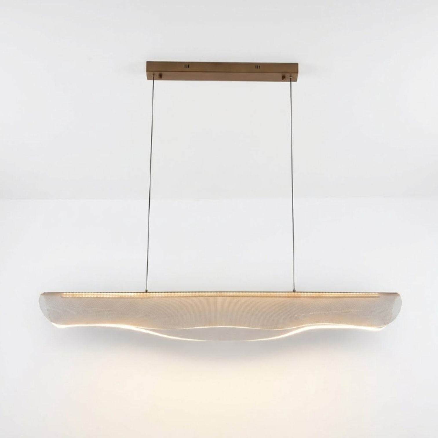 VANILA Modern 1200mm LED Linear Pendant Light Matte 3CCT Dimmable - 7Pandas Australia