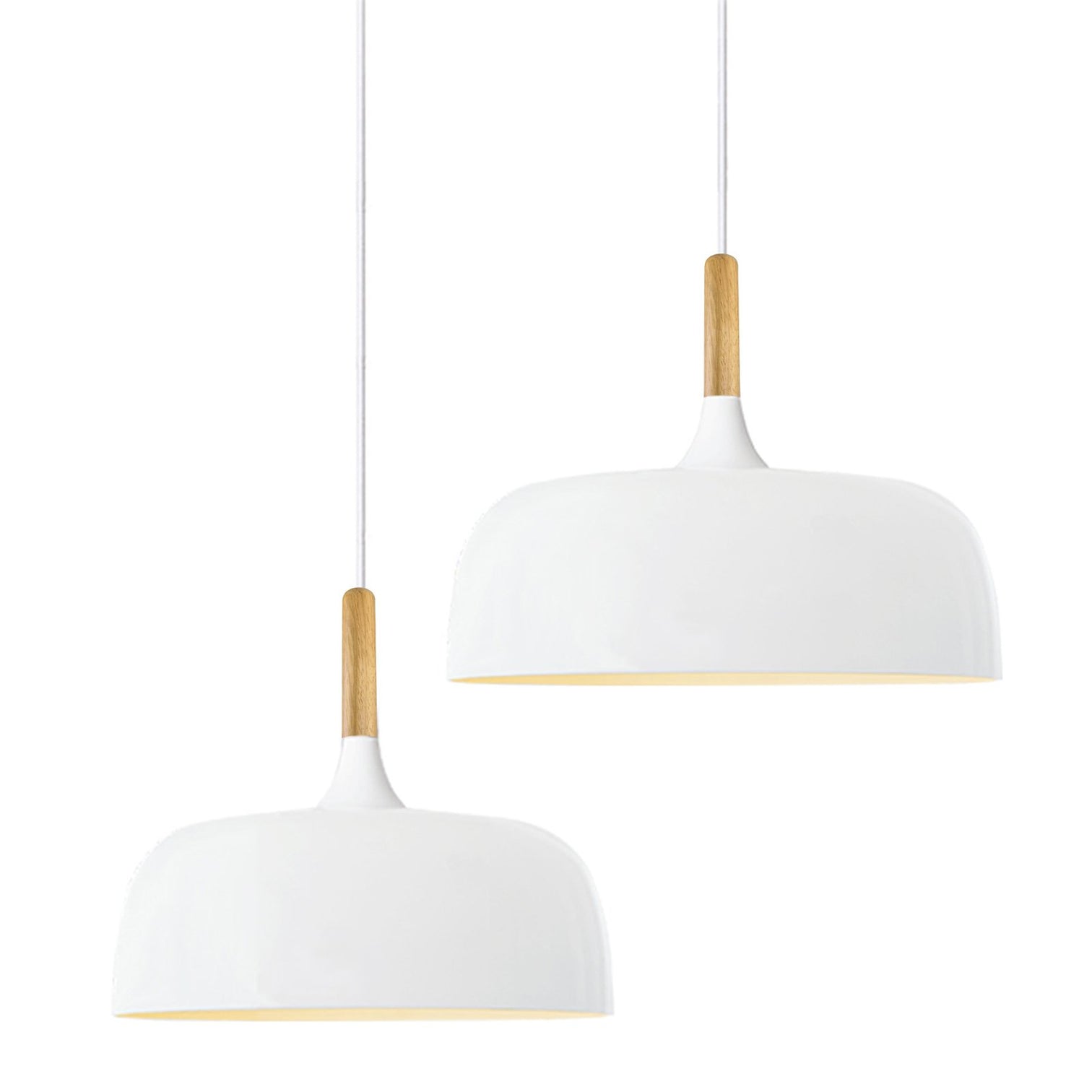 MORT Nordic Style Contemporary Pendant Light White E27 - 7Pandas Australia