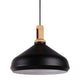 FELIX Timber Modern Pendant Light Nordic Style Black White E27 - 7Pandas Australia