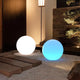 40cm Outdoor Fullmoon LED RGB Ball Light Solar & AC Charging IP65 - 7Pandas Australia