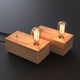 Edison Industrial Style Natural Solid Wood Table light with E27 Lamp base - 7Pandas Australia