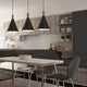 FELIX Timber Modern Pendant Light Nordic Style Black White E27 - 7Pandas Australia