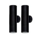 PILLAR Up & Down Aluminium Exterior Wall Light 2XGU10 IP65 GU10 - 7Pandas Australia