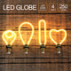 LED Edison Bulbs Flexible Shape Filament Light 2200K Warm White - 7Pandas Australia