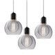 BEAM Modern Glass Pendant Light E27 Clear / Amber / Smoke Grey - 7Pandas Australia