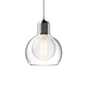 BEAM Modern Glass Pendant Light E27 Clear / Amber / Smoke Grey - 7Pandas Australia