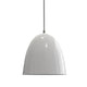 Aluminium Pendant Light Dome Shaped Dining Room Polished Black / White E27 - 7Pandas Australia