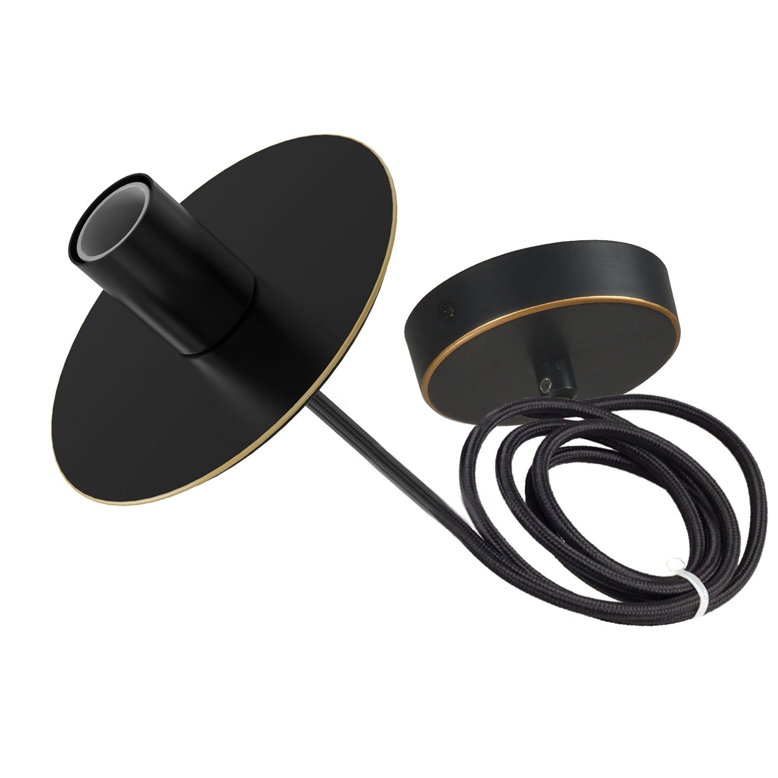 WATERLOO Contemporary Aluminium Die Casting Pendant Light Bronze E27 base - 7Pandas Australia