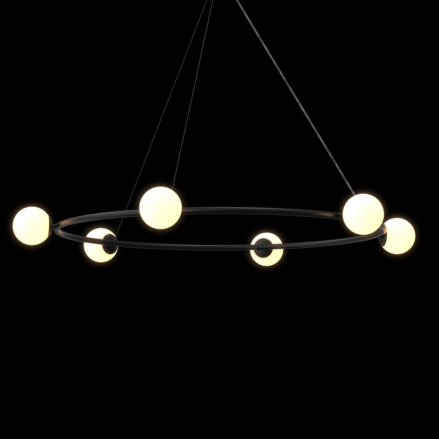 ANGELO 6-LIGHT 1050mm Diameter Round LED Contemporary Modern Style G9 Base - 7Pandas Australia