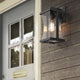 CYNTHIA Modern Outdoor Exterior Wall Light Matt Black E27 IP44 - 7Pandas Australia