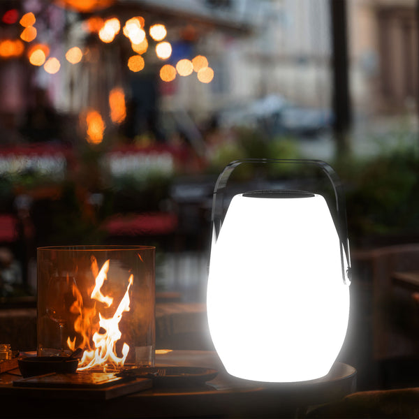 Mosh Portable Outdoor Bluetooth Speakers RGB LED Speaker Light Superior Rechargeable