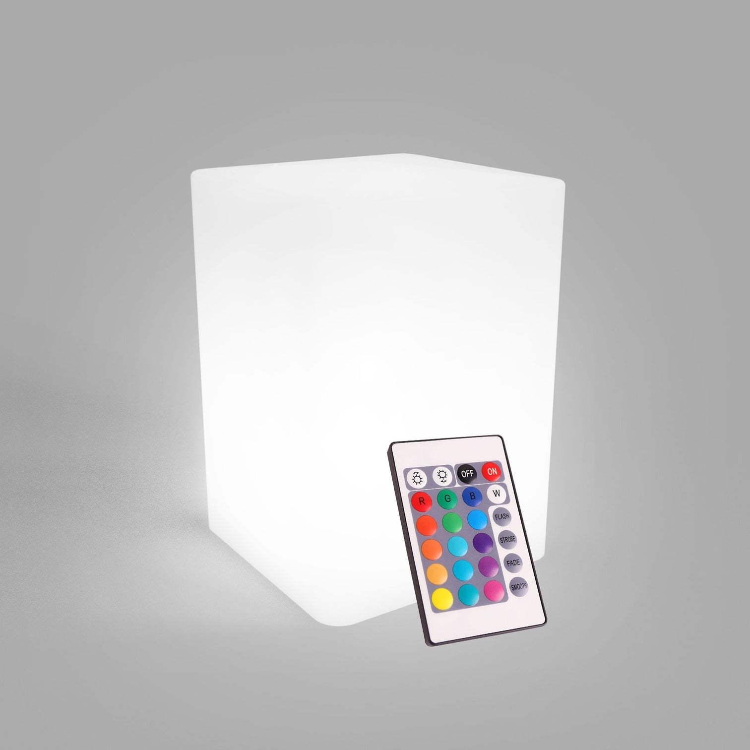 CUBOID IP65 Outdoor RGB LED Party Light  AC Charging with Remote Control - 7Pandas Australia
