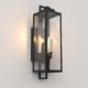 ANTONIO Outdoor Exterior Wall Light Fixture Matt Black IP44 Weather Proof - 7Pandas Australia