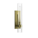 TERRA Interior Wall Light Clear Glass Shade Aged Brass E27 - 7Pandas Australia