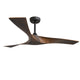 PERTH 132cm / 52 inch 3 Blade DC Modern Ceiling Fan Walnut in Hand Painted - 7Pandas Australia