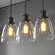 WINER 1-Light Modern Glass Pendant Light E27 - 7Pandas Australia