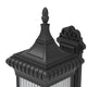 CARLOS Aluminium Outdoor Exterior Wall Light Fixture Matt Black IP44 Weather Proof - 7Pandas Australia