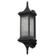 CARLOS Aluminium Outdoor Exterior Wall Light Fixture Matt Black IP44 Weather Proof - 7Pandas Australia