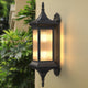 CARLOS Aluminium Outdoor Exterior Wall Light Fixture Matt Black IP44 Weather Proof - 7Pandas Australia