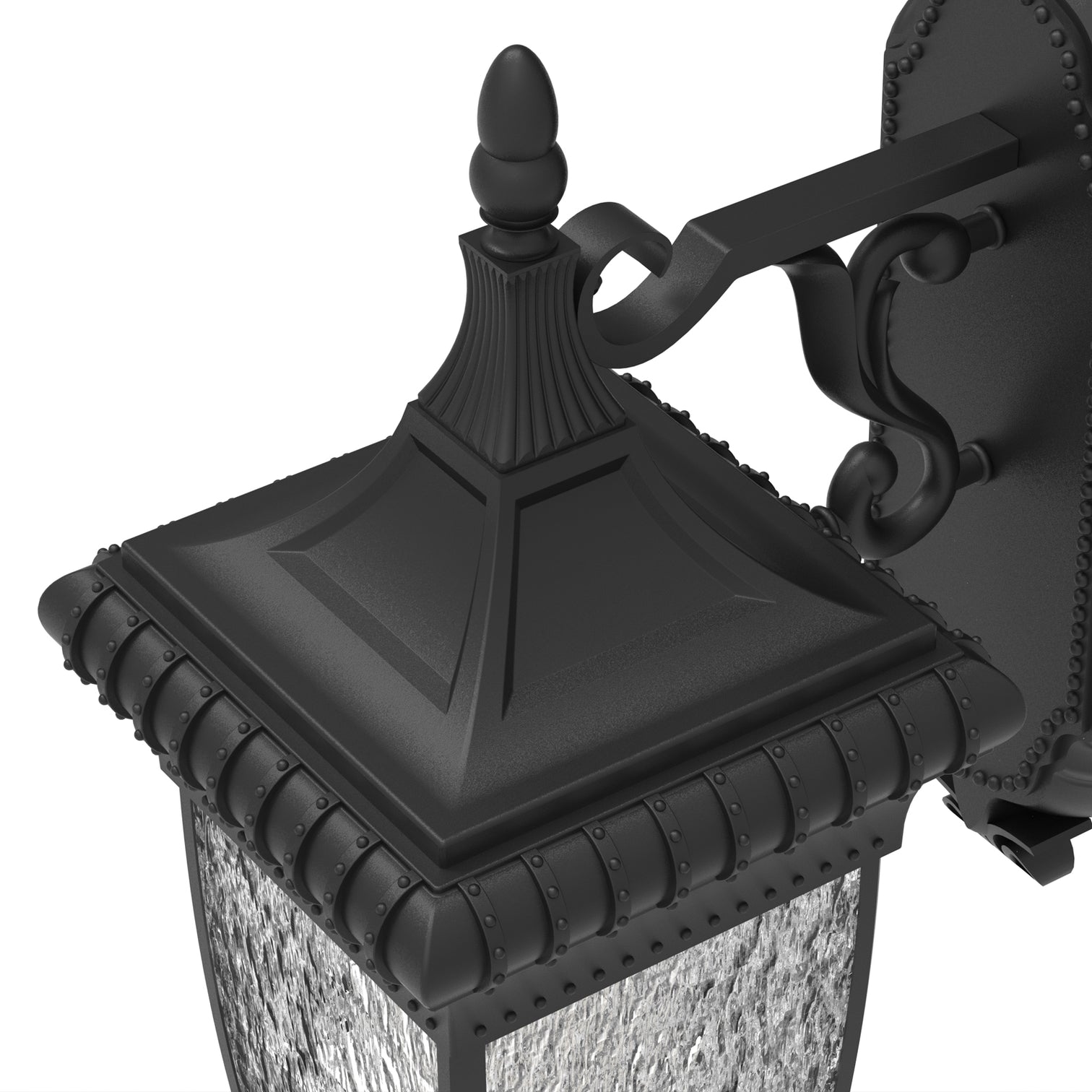 ENZO Large Outdoor Exterior Wall Light Fixture Matt Black IP44 Weather Proof - 7Pandas Australia