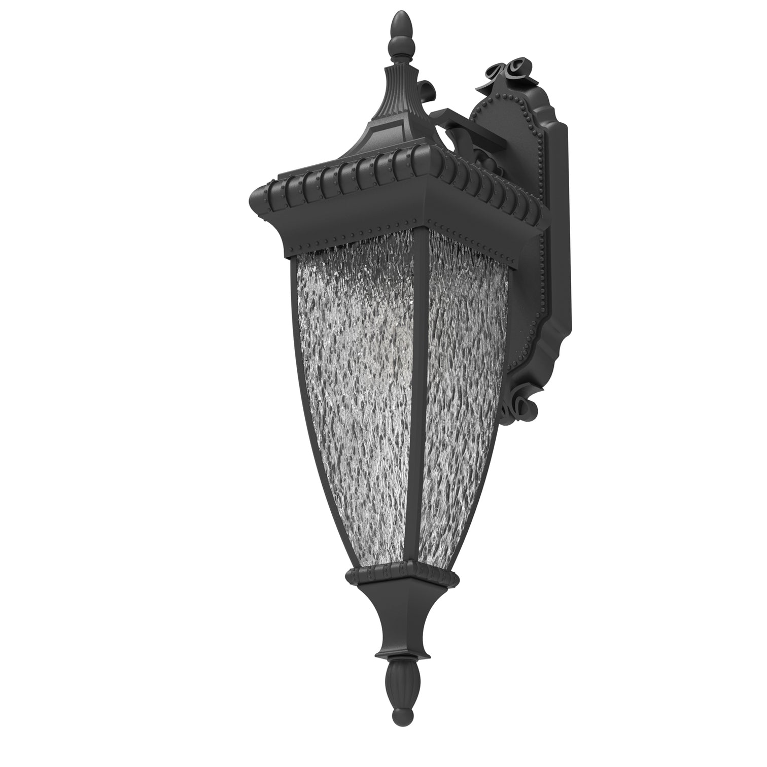ENZO Large Outdoor Exterior Wall Light Fixture Matt Black IP44 Weather Proof - 7Pandas Australia