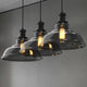 FORTUNE 1-Light Retro Glass Pendant Light Smoke E27 - 7Pandas Australia