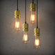 Aluminium Industrial Style Cafe Shop E27 base Pendant Light with 2m cable - 7Pandas Australia