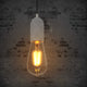 Ruby Industrial Concrete Vintage Style Pendant Light Ceiling Lamp Cable Cafe Loft Bar Grey - 7Pandas Australia