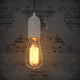 Ruby Industrial Concrete Vintage Style Pendant Light Ceiling Lamp Cable Cafe Loft Bar Grey - 7Pandas Australia