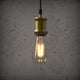 Aluminium Industrial Style Cafe Shop E27 base Pendant Light with 2m cable - 7Pandas Australia