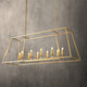 NEPOLI Farmhouse 10-Lights Lantern Style Architecture designer Chandelier E14 Base - 7Pandas Australia