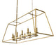 NEPOLI Farmhouse 10-Lights Lantern Style Architecture designer Chandelier E14 Base - 7Pandas Australia