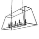 NEPOLI Farmhouse 10-Lights Lantern Style Architecture designer Chandelier E14 Base - 7Pandas Australia