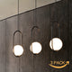 JUDY Contemporary Nordic Style Glass Pendant Light - 7Pandas Australia