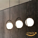 JUDY Contemporary Nordic Style Glass Pendant Light - 7Pandas Australia