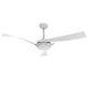 CAIRNS 132cm / 52 inch 3 Blade DC Modern Ceiling Fan LED Light kit 24W 4000K White - 7Pandas Australia