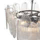 SHELL 500mm dia Contemporary designer Crystal Chandeliers 9*E14 lamp base - 7Pandas Australia