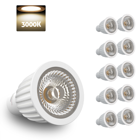 Aluminium Die-casting Commercial Grade GU10 8W 3000K 620lm - 7Pandas Australia