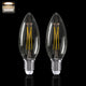 LED Filament Bulb Candelabra Shape Clear Shade 3W E14 - 7Pandas Australia