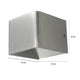 CUBIC100 LED 3W 3000K Warmwhite Aluminium Modern Design Wall Light IP44 - 7Pandas Australia